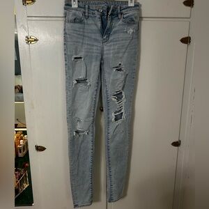 High Waisted American Eagle Jeans